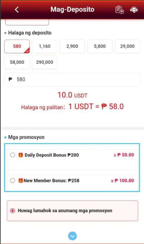 PINOY365 Payment Methods Overview